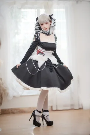 樱落酱w《可畏》主题写真：14张全套美图