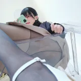 眼酱大魔王w《想喝可乐的OL》主题写真：30张全套美图