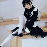 洛桑w伊梓《女仆日记Ⅲ》主题写真：28张全套美图