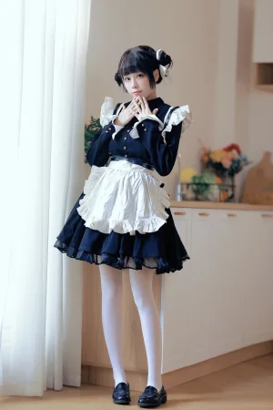 洛桑w伊梓《女仆日记Ⅲ》主题写真：28张全套美图