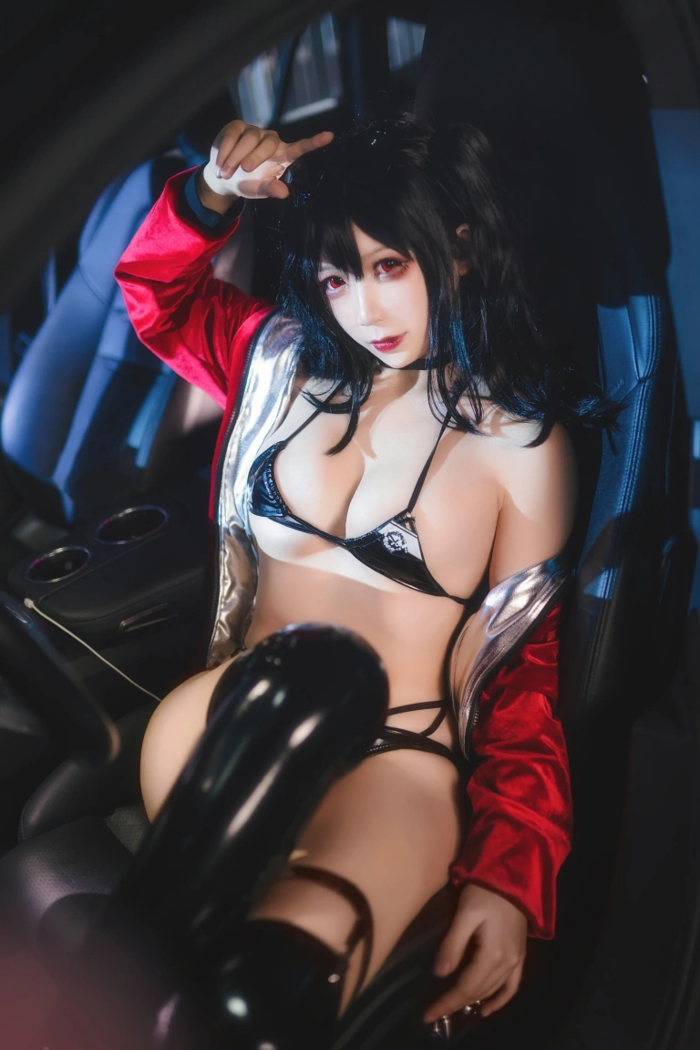 樱落酱w《大凤赛车》主题写真：14张全套美图