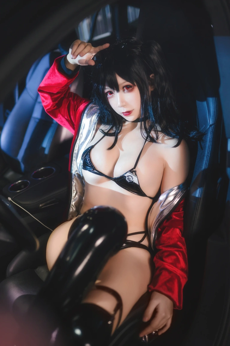 樱落酱w《大凤赛车》主题写真：14张全套美图