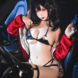 樱落酱w《大凤赛车》主题写真：14张全套美图