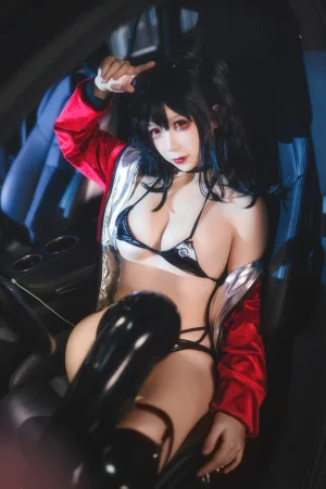 樱落酱w《大凤赛车》主题写真：14张全套美图