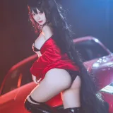 樱落酱w《大凤赛车2》主题写真：17张全套美图