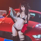 樱落酱w《大凤赛车2》主题写真：17张全套美图