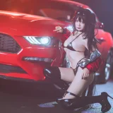 樱落酱w《大凤赛车2》主题写真：17张全套美图