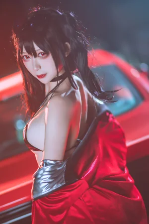 樱落酱w《大凤赛车2》主题写真：17张全套美图