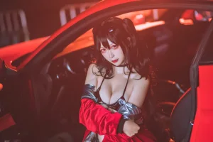 樱落酱w《大凤赛车2》主题写真：17张全套美图