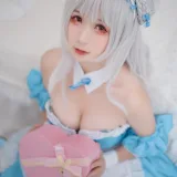 樱落酱w《小天鹅女仆》主题写真：13张全套美图