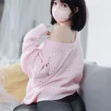 洛桑w伊梓《升玖老师 毛衣》主题写真：40张全套美图
