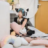 樱落酱w《柴郡》主题写真：28张全套美图