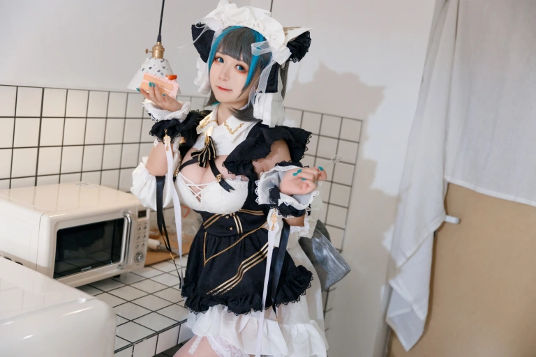 樱落酱w《柴郡》主题写真：28张全套美图