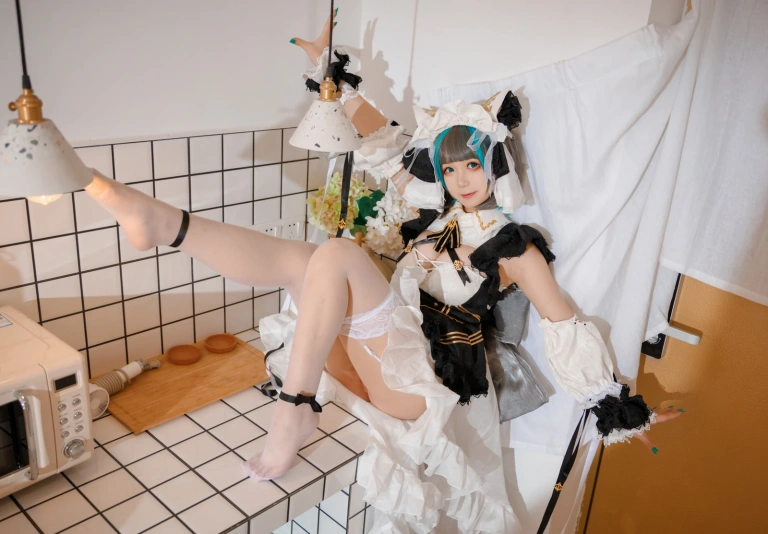 樱落酱w《柴郡》主题写真：28张全套美图
