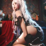 樱落酱w《欧根礼服》主题写真：12张全套美图