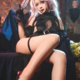 樱落酱w《欧根礼服》主题写真：12张全套美图
