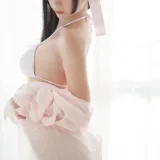 樱落酱w《比叡睡衣》主题写真：17张全套美图