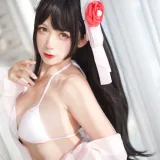 樱落酱w《比叡睡衣》主题写真：17张全套美图