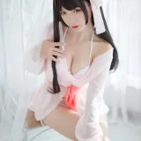 樱落酱w《比叡睡衣》主题写真：17张全套美图