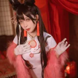 樱落酱w《爱宕新春旗袍》主题写真：16张全套美图