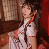 樱落酱w《爱宕新春旗袍》主题写真：16张全套美图