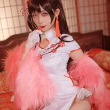 樱落酱w《爱宕新春旗袍》主题写真：16张全套美图