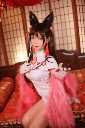 樱落酱w《爱宕新春旗袍》主题写真：16张全套美图
