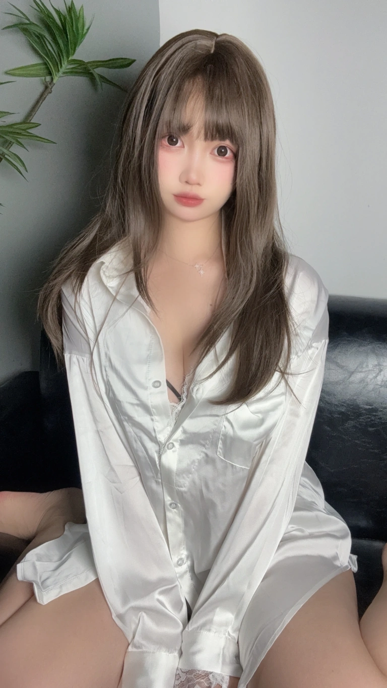 洛桑w伊梓《专属衬衫雪糕》主题写真：37张全套美图