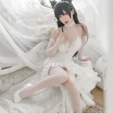 樱落酱w《爱宕花嫁》主题写真：19张全套美图