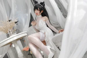 樱落酱w《爱宕花嫁》主题写真：19张全套美图