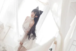 樱落酱w《爱宕花嫁》主题写真：19张全套美图