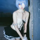 洛桑w伊梓《雨后天台》主题写真：35张全套美图