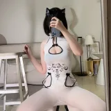 洛桑w伊梓《专属白丝汤圆》主题写真：27张全套美图