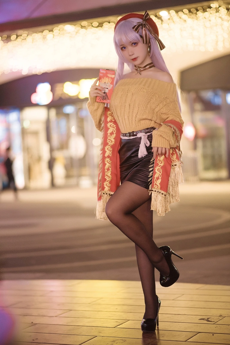 樱落酱w《贝法pocky》主题写真：12张全套美图