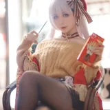 樱落酱w《贝法pocky》主题写真：12张全套美图