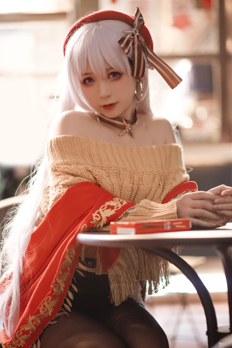 樱落酱w《贝法pocky》主题写真：12张全套美图