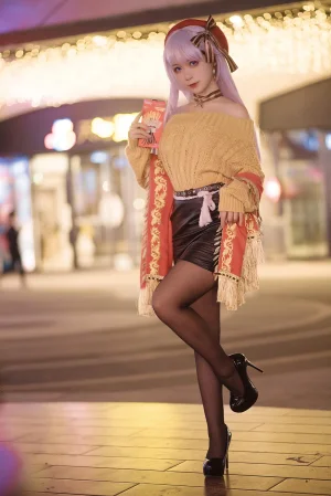 樱落酱w《贝法pocky》主题写真：12张全套美图