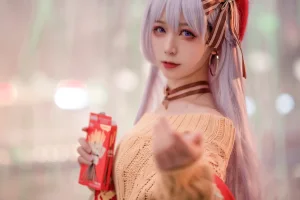 樱落酱w《贝法pocky》主题写真：12张全套美图