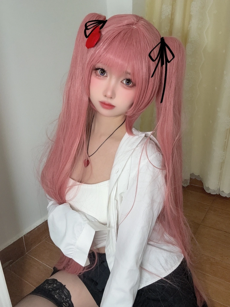 洛桑w伊梓《25年3月会员专属 学妹黄裙》主题写真：34张全套美图
