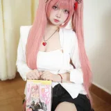 洛桑w伊梓《25年3月会员专属 学妹黄裙》主题写真：34张全套美图