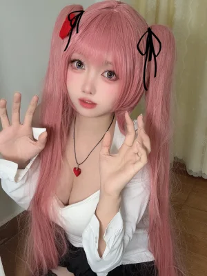 洛桑w伊梓《25年3月会员专属 学妹黄裙》主题写真：34张全套美图