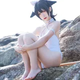樱落酱w《高雄泳装》主题写真：9张全套美图