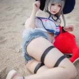 樱落酱w《斯卡蒂泳装》主题写真：21张全套美图