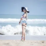 樱落酱w《斯卡蒂泳装》主题写真：21张全套美图