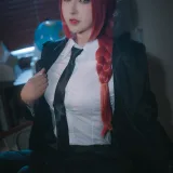 小容仔咕咕咕w《链锯人 玛奇玛》主题写真：45张全套美图