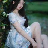 洛桑w伊梓《春夏之交》主题写真：45张全套美图