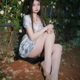 洛桑w伊梓《春夏之交》主题写真：45张全套美图