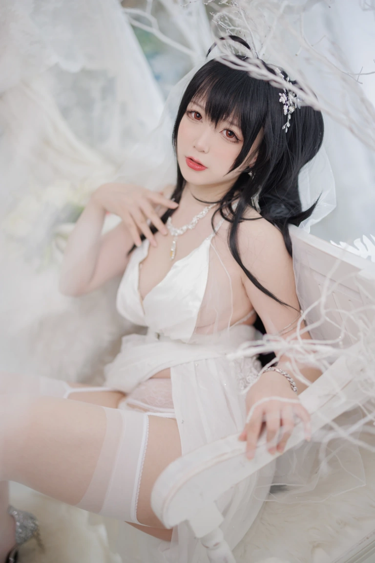 樱落酱w《大凤花嫁》主题写真：26张全套美图