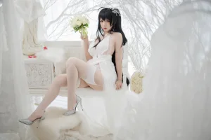 樱落酱w《大凤花嫁》主题写真：26张全套美图