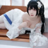 樱落酱w《逸仙 膏发凝脂》主题写真：31张全套美图